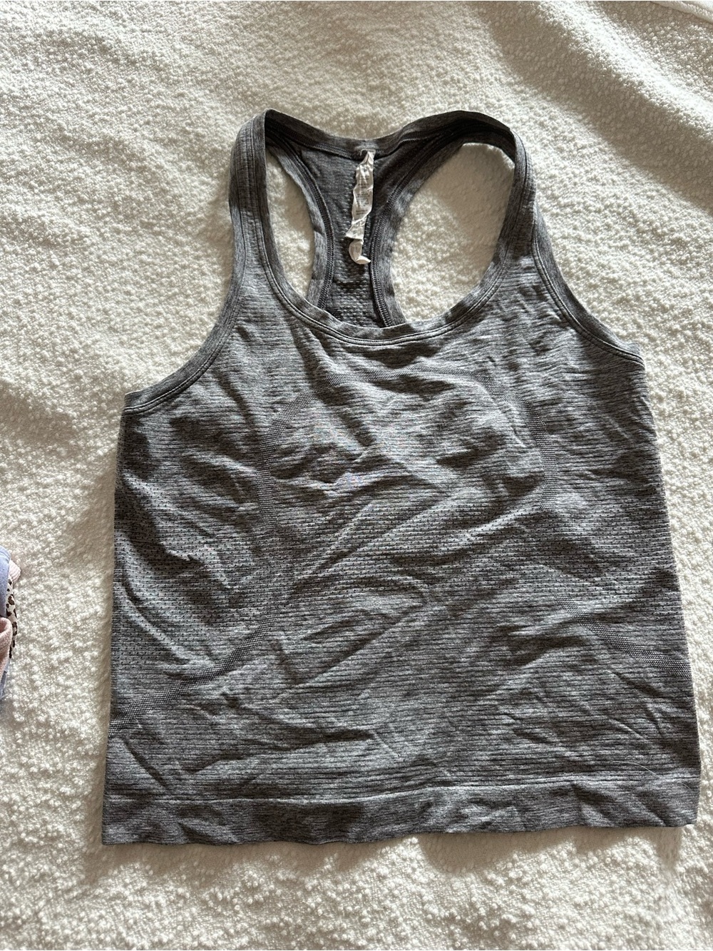 Lululemon Women's Gray Racerback Tank Top